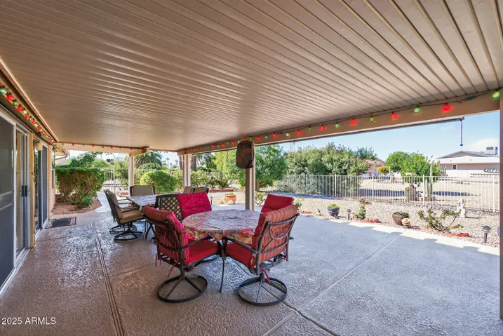 Extended Back Patio