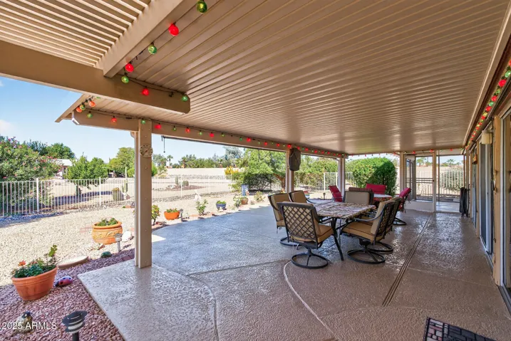 Covered Back Patio