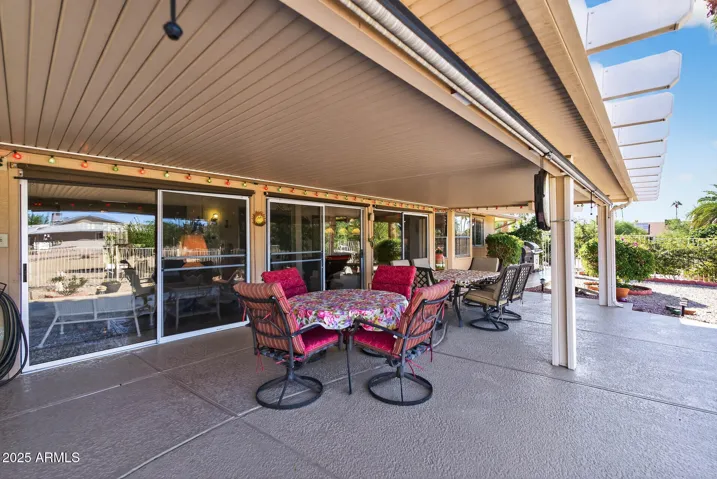 Extended Back Patio