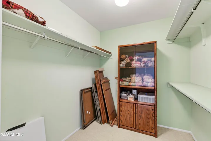 Large walk-in closet