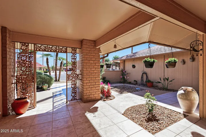 Gated Front Entry