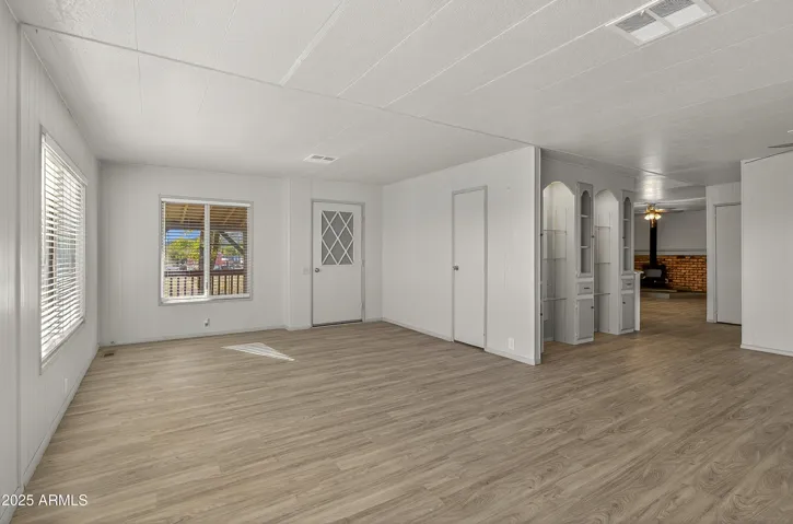 Front Door to Large Living Room