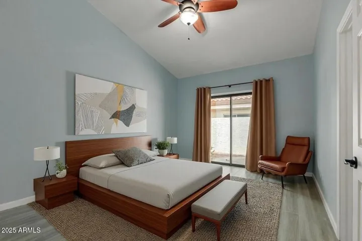 Virtual staging Master Bedroom