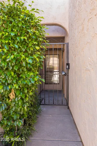 GATED COURTYARD ENTRY