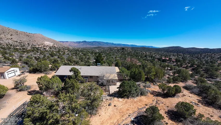 Look out toward the distant horizons of Mohave County. Enjoy the crisp air and vast blue skies of the Arizona high desert from your own land.