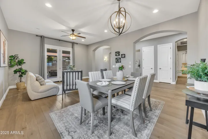 Formal dining room