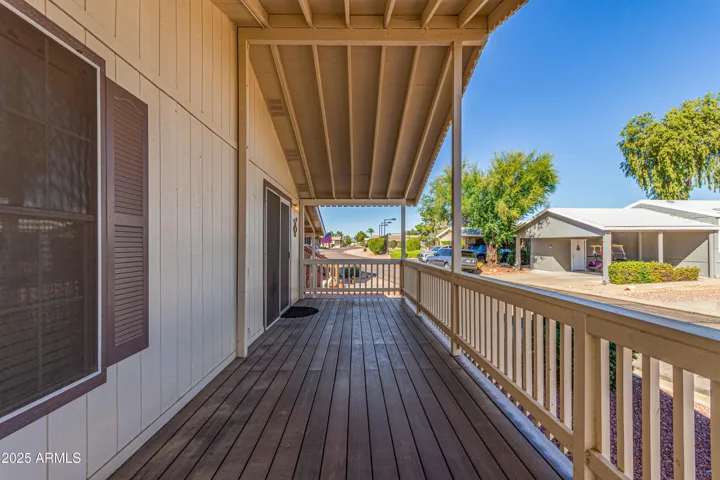 Patio runs both the length and the width of this home! HIGHLY UPGRADED composite decking!