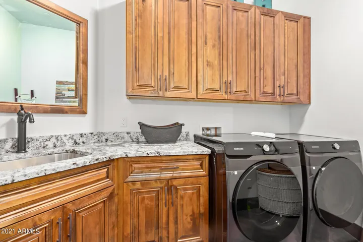 NEW WASHER/DRYER, CLEANING SUPPLIES