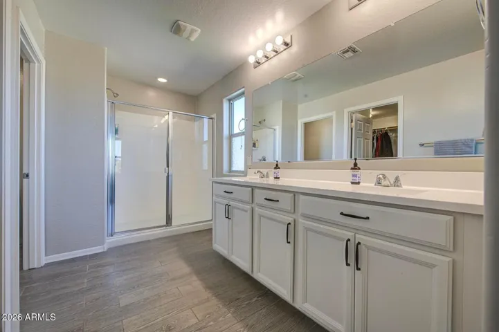 Primary bathroom.