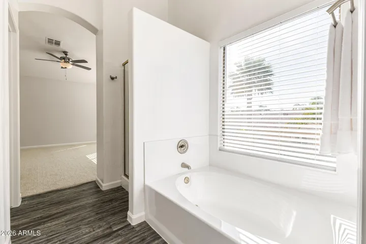 Unwind from a busy day soaking in the tub