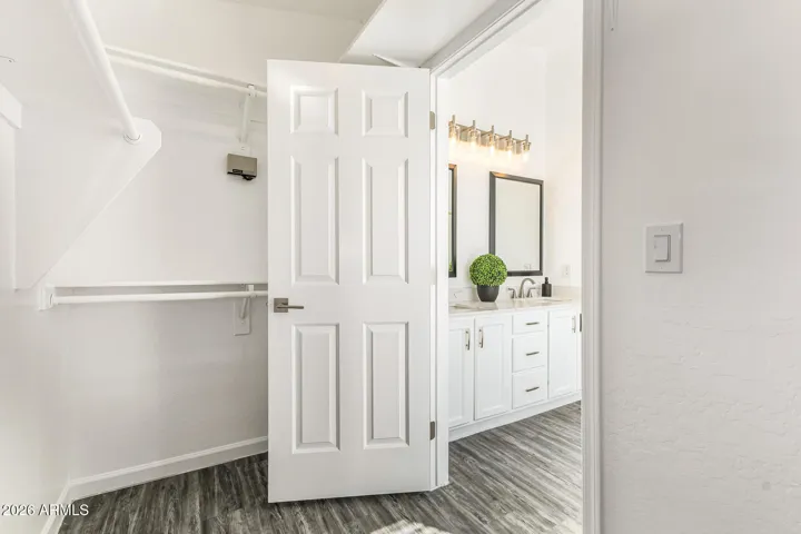 Walk-in Master Closet