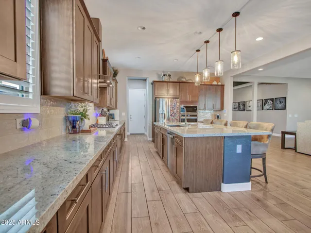 Tons of counter space for cooking prep
