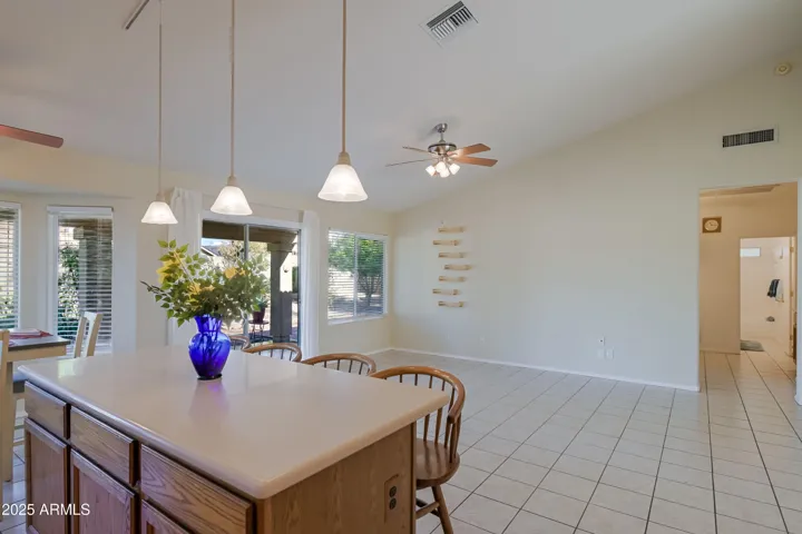 Kitchen Island to Family room