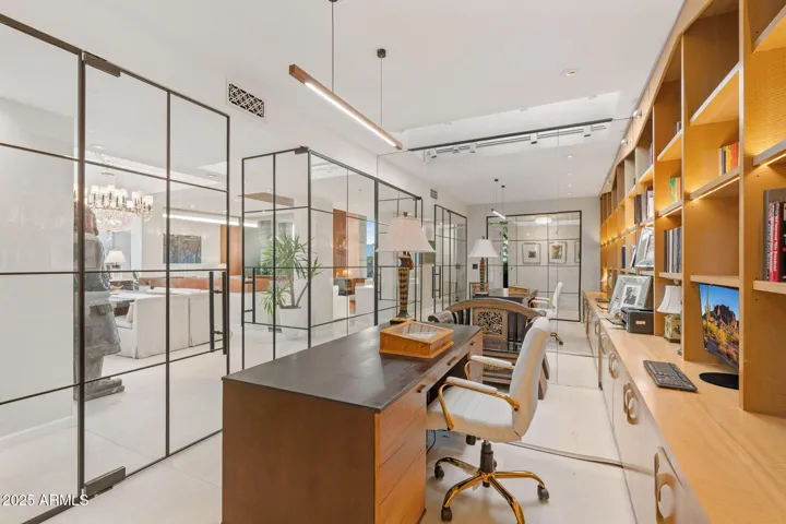 Glass Paneled Office