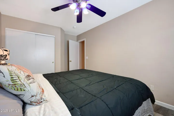 CEILING FAN IN EACH BEDROOM!!!