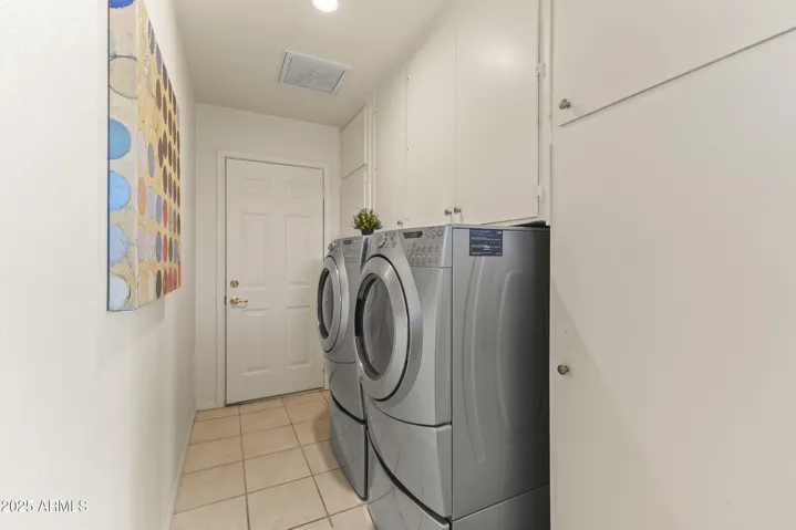 Inside laundry