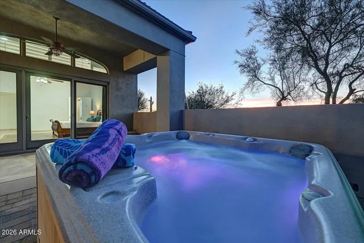Spa located off Primary Bedroom