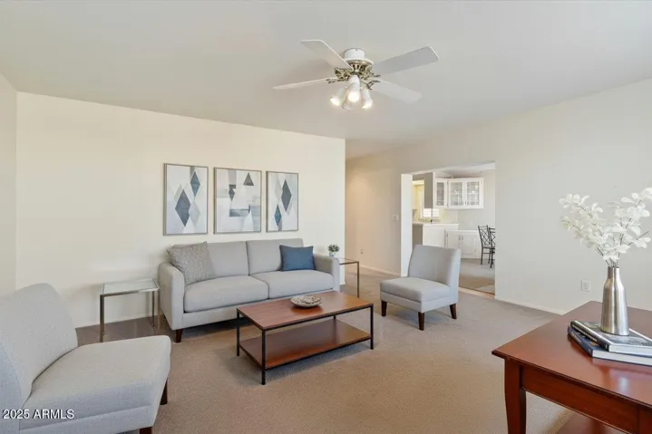 Staged Living Room AI Gen