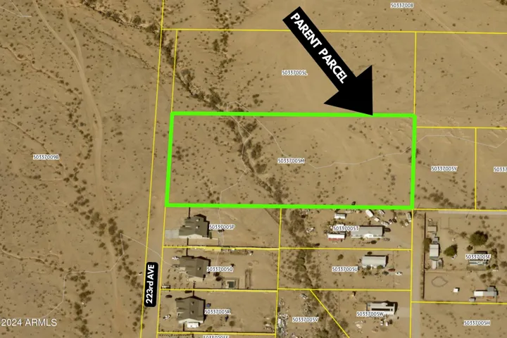 Note the parcel to be purchased, is a 1 acre portion of the parent parcel