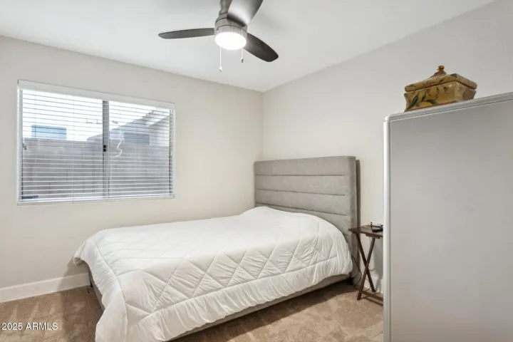 4th Bedroom with new carpet