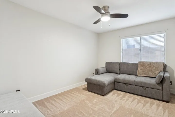 3rd Bedroom with new carpet