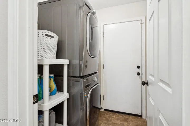 Laundry area