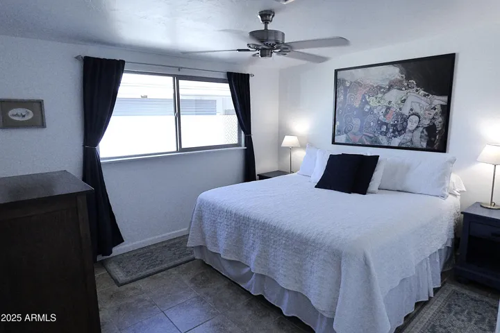 Room for a King Bed and ceiling fan!