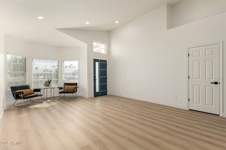 Formal living room/dining area
