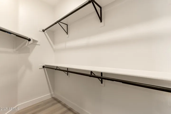 Huge primary suite walk in closet