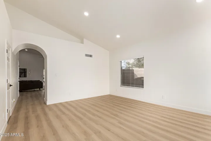 Formal dining area.