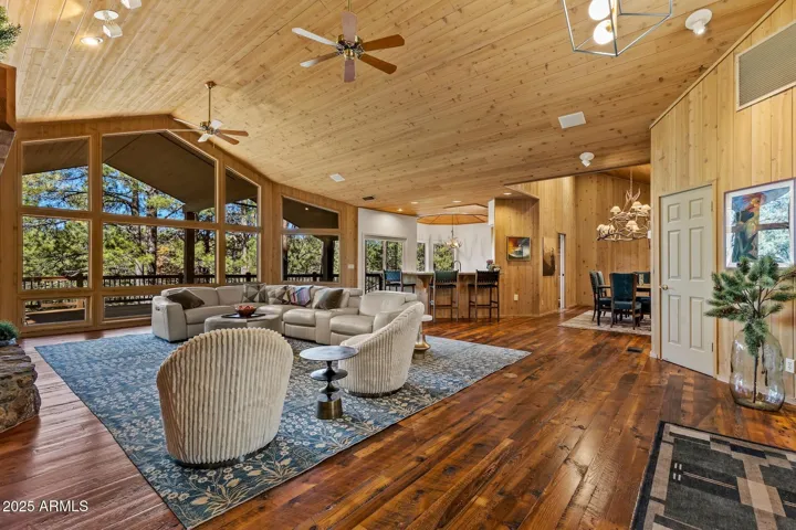 Great Room view to Kitchen
