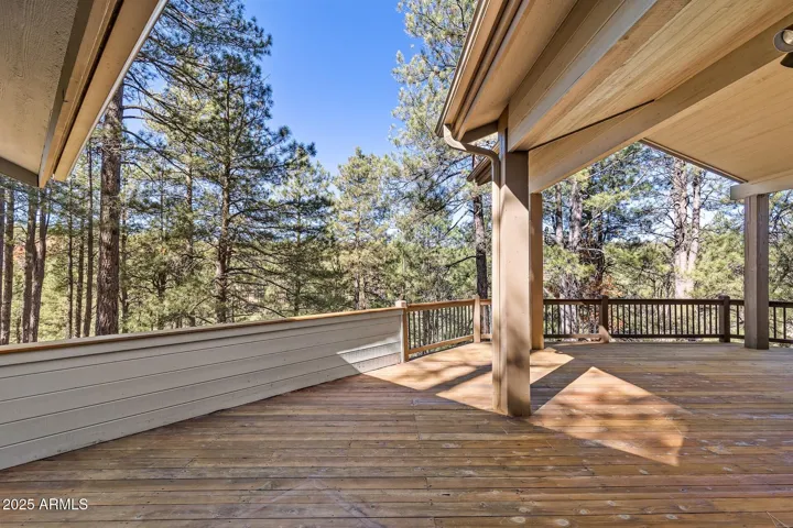 Covered deck