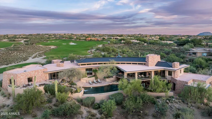 Nestled in between 4th fairway and 5th green of Cochise