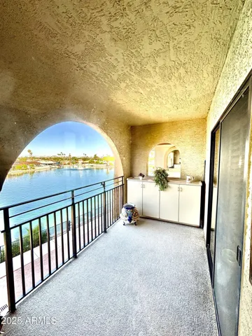 Balconies are accessible from the living room and the bedrooms