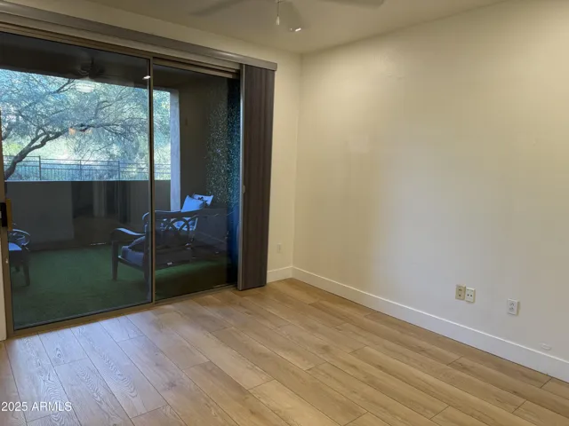 Master Bedroom entry to patio