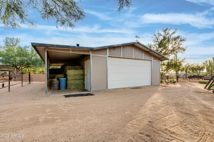 Detached garage with apartment