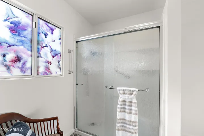 TUB WAS REMOVED A FEW YEARS AGO AND SHOWER ENLARGED!