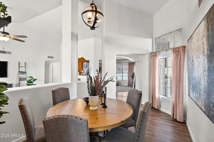 LOCATED JUST OFF THE KITCHEN!