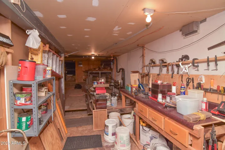 Unfinished Storage Room