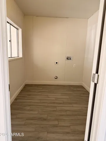 Laundry room out in bonus room