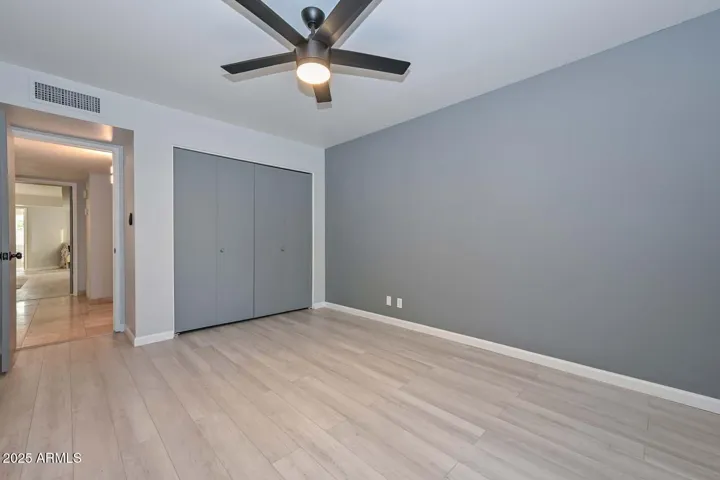 Bedroom 3 view toward hallway