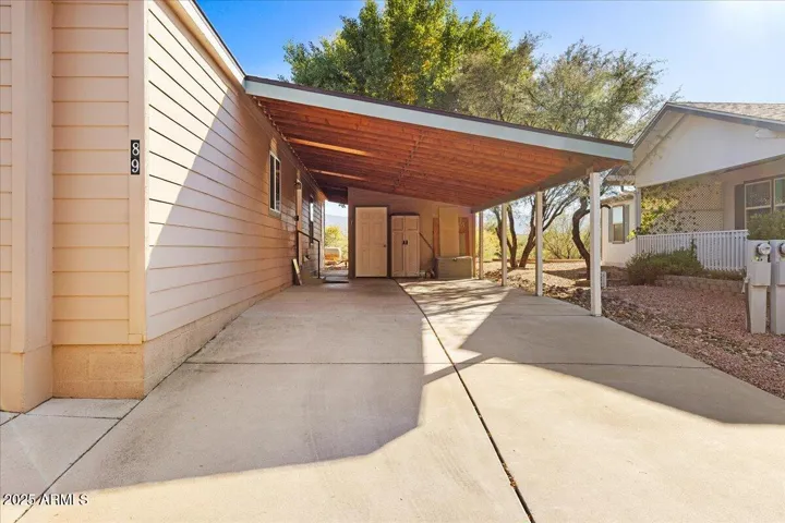 2 Car tandem carport