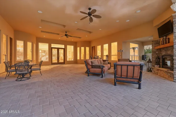 Back patio, perfect for entertaining.