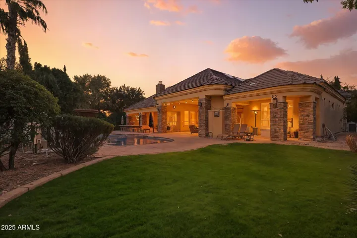 Back yard