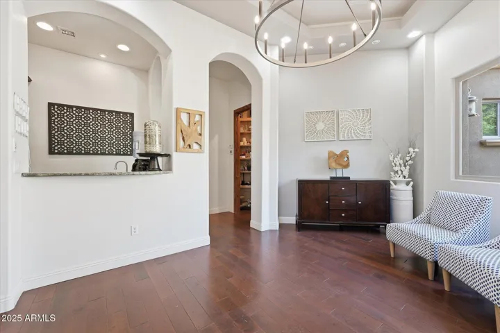 Dinning room or sitting room off bar