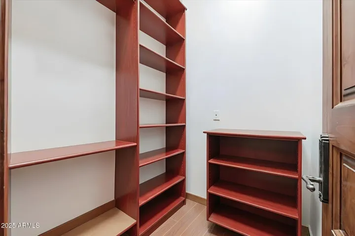 Media closet in spare