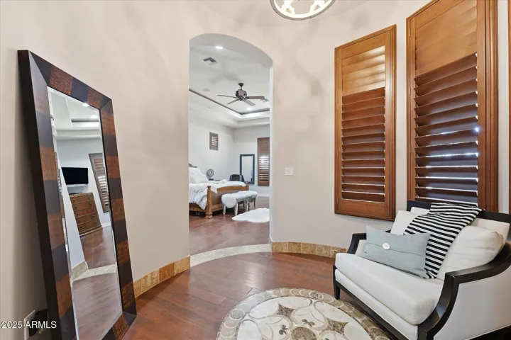 Primary nook sitting area
