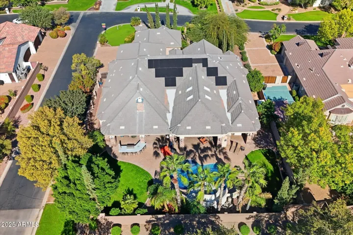 Overhead view