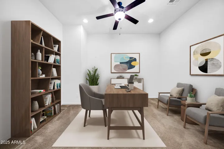 Flex Space Virtually Staged