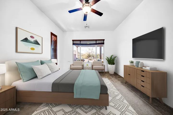 Primary Bedroom - Virtual Staging